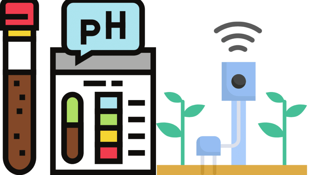 An illustration of adjusting Adjusting Soil pH