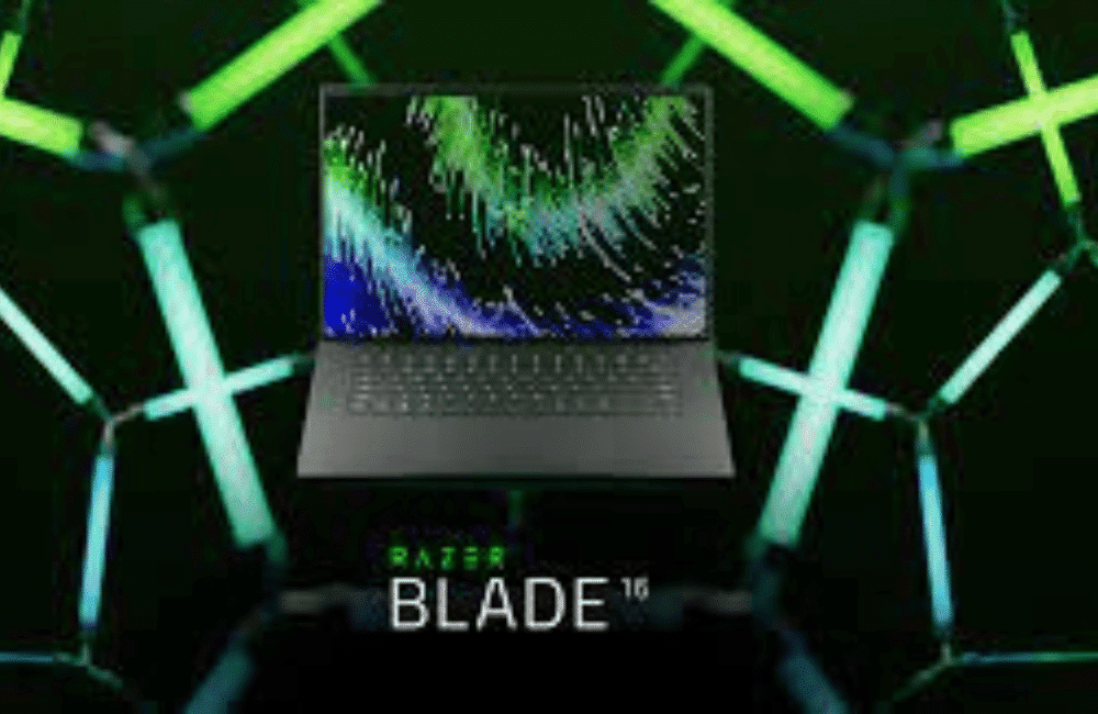 an illustration of a Razer Blade 16 the 2nd best laptop out of the 5 best laptop. 