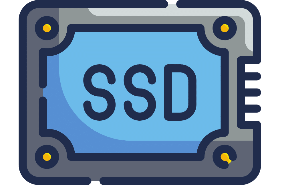 an illustration of a Switch to a Solid State Drive (SSD) Upgrade Gaming Laptop for Better Performance.